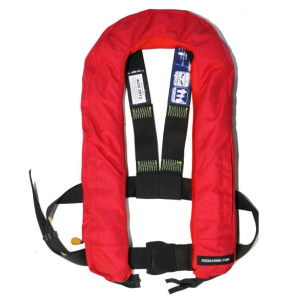 SOS Marine: SOS Lifejackets with quick burst zipper